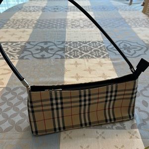 PLAID EVENING BAG & matching WALLET SET.